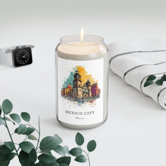 Mexico City, Mexico scented soy candle