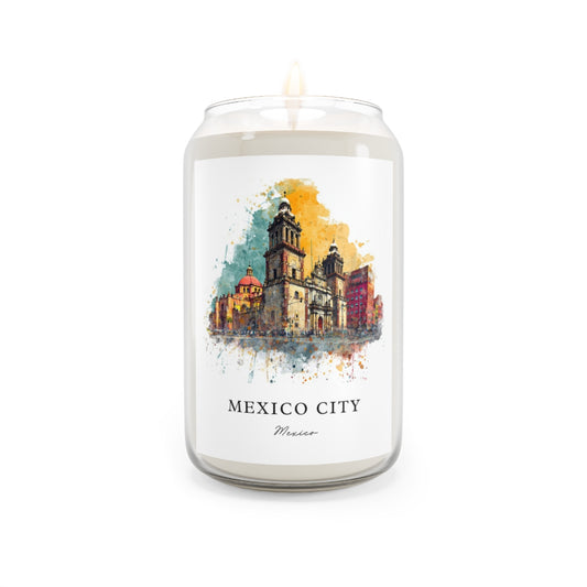 Mexico City, Mexico scented soy candle