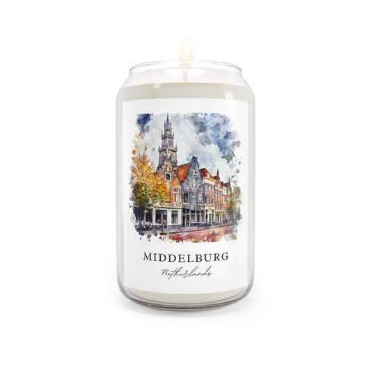Middelburg, Netherlands scented soy candle