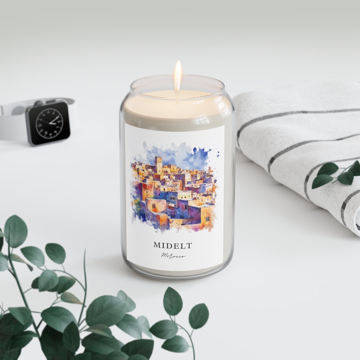 Midelt, Morocco scented soy candle