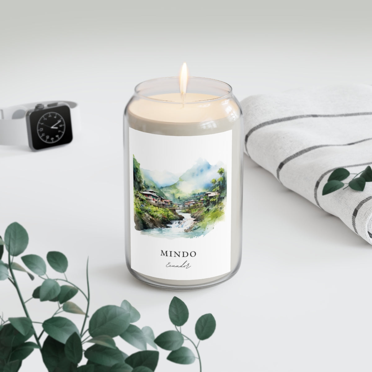 Mindo, Ecuador scented soy candle