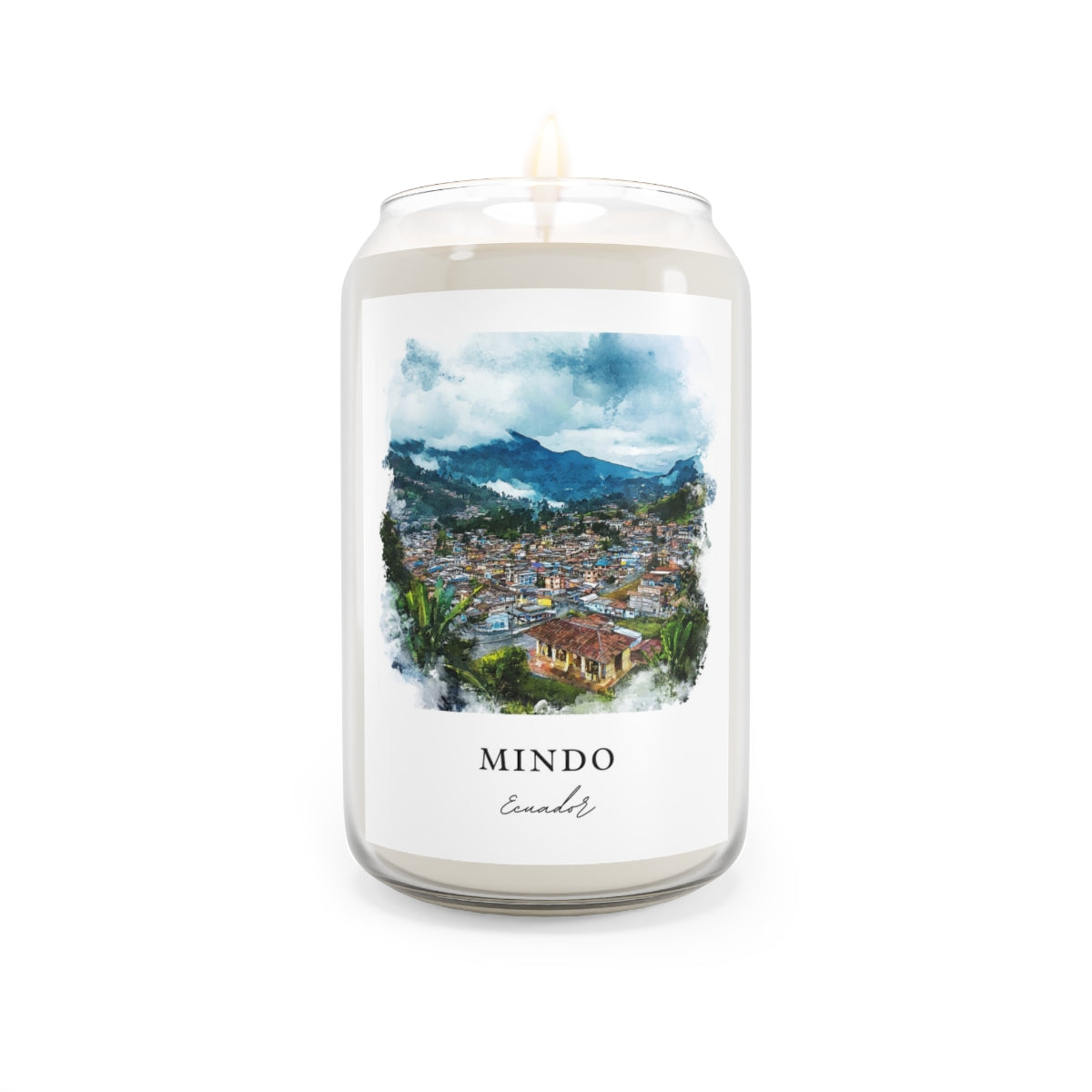 Mindo, Ecuador scented soy candle