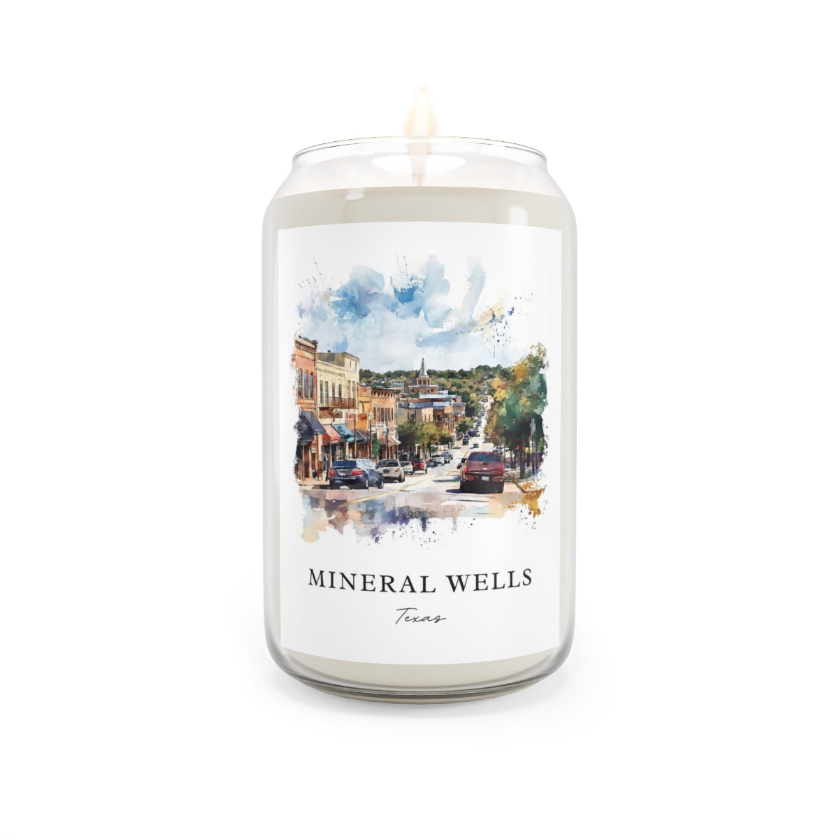 Mineral Wells, Texas scented soy candle