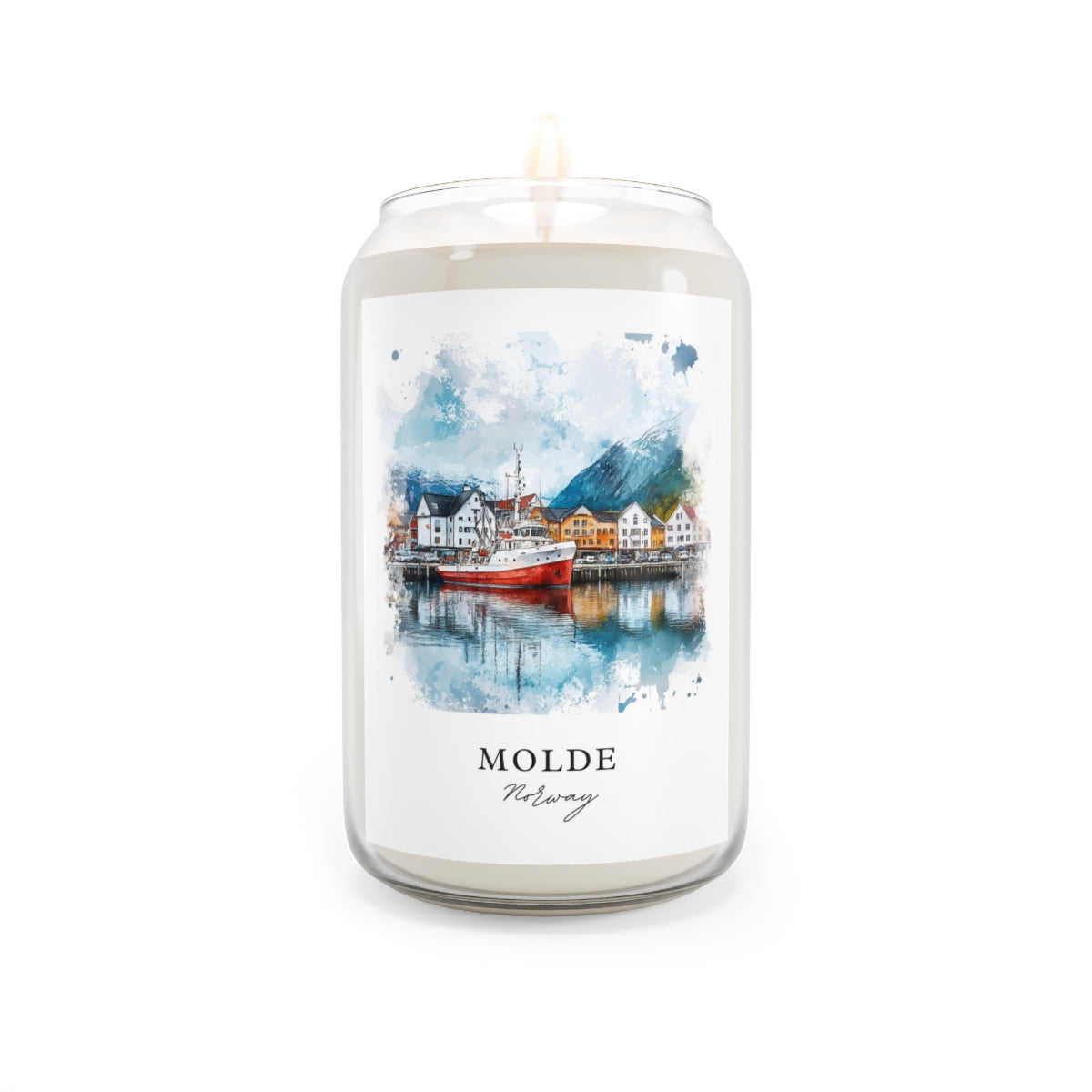 Molde, Norway scented soy candle
