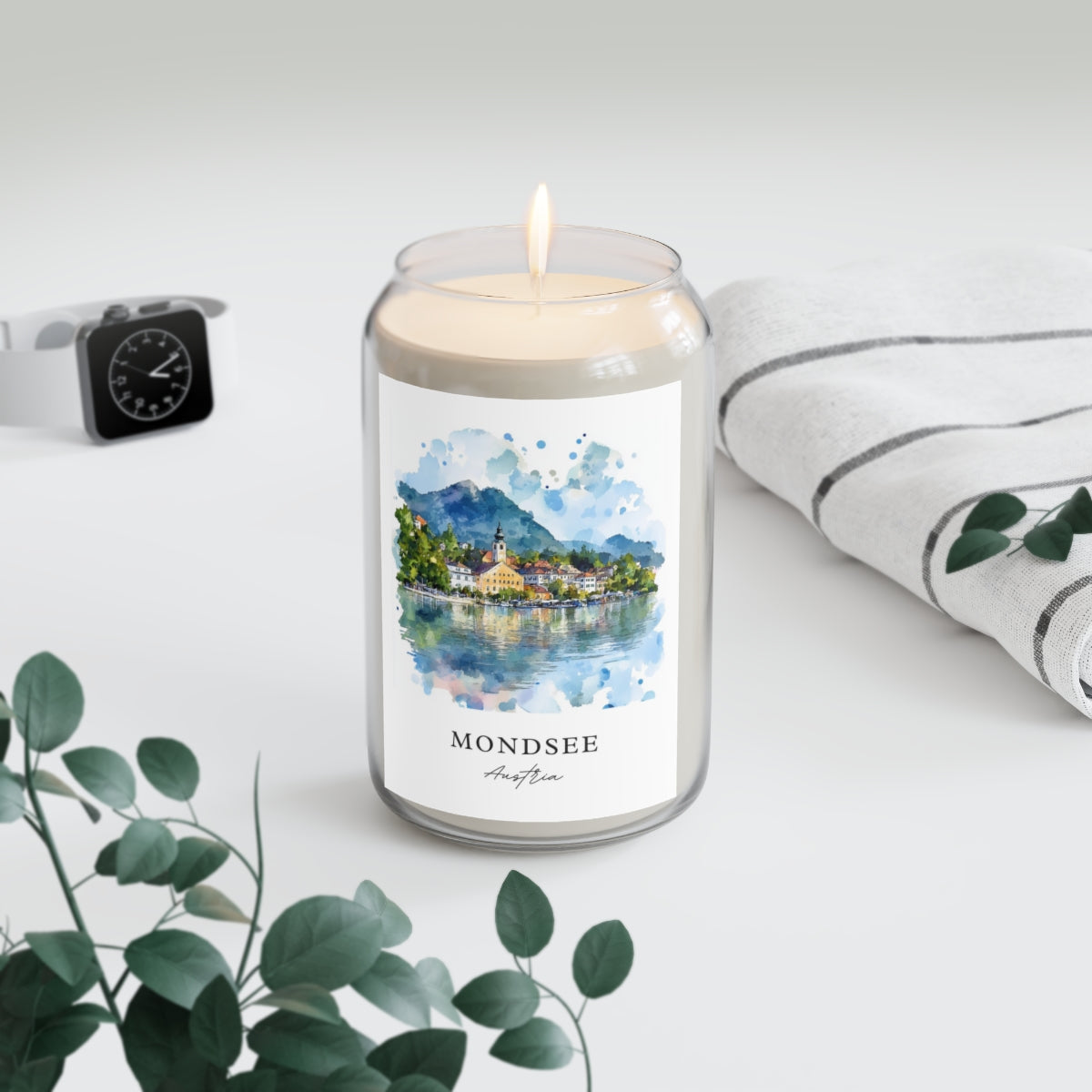 Mondsee, Austria scented soy candle