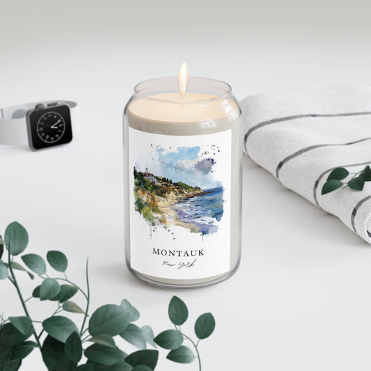 Montauk, New York scented soy candle
