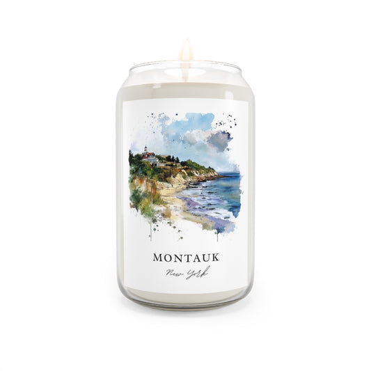 Montauk, New York scented soy candle