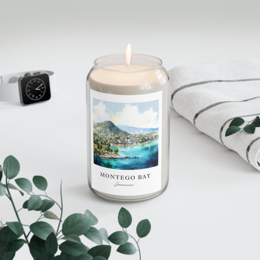 Montego Bay, Jamaica scented soy candle