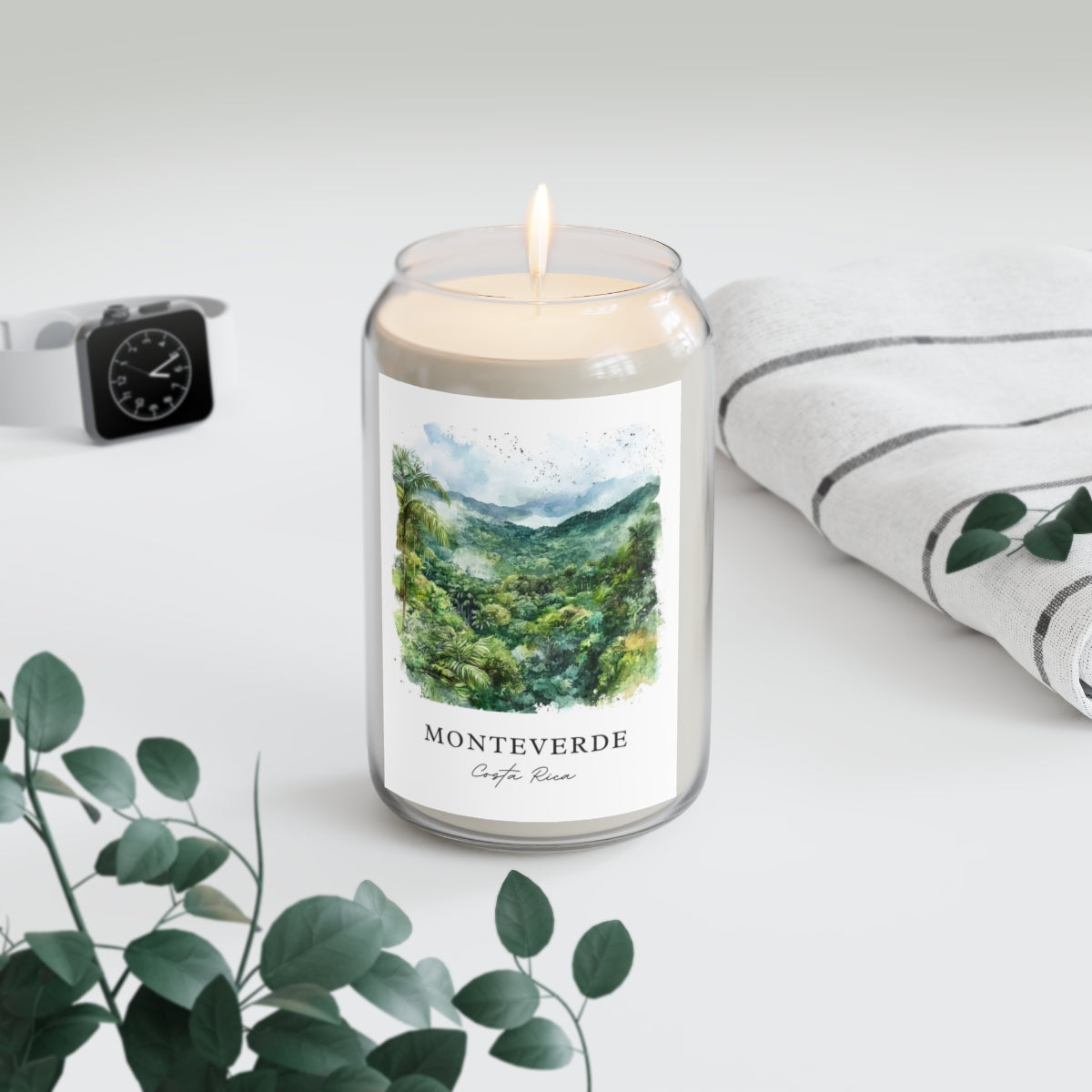 Monteverde, Costa Rica scented soy candle