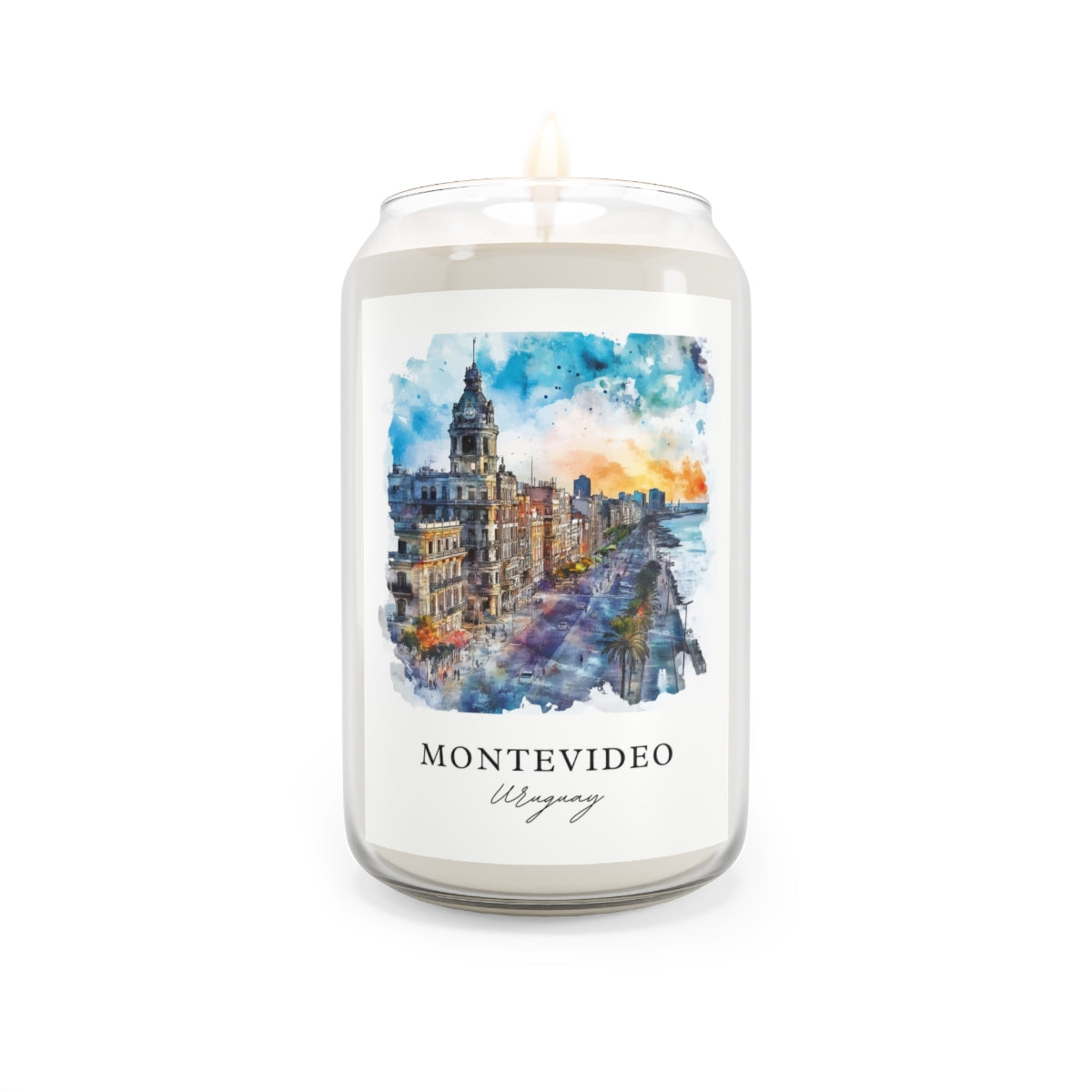 Montevideo, Uruguay scented soy candle