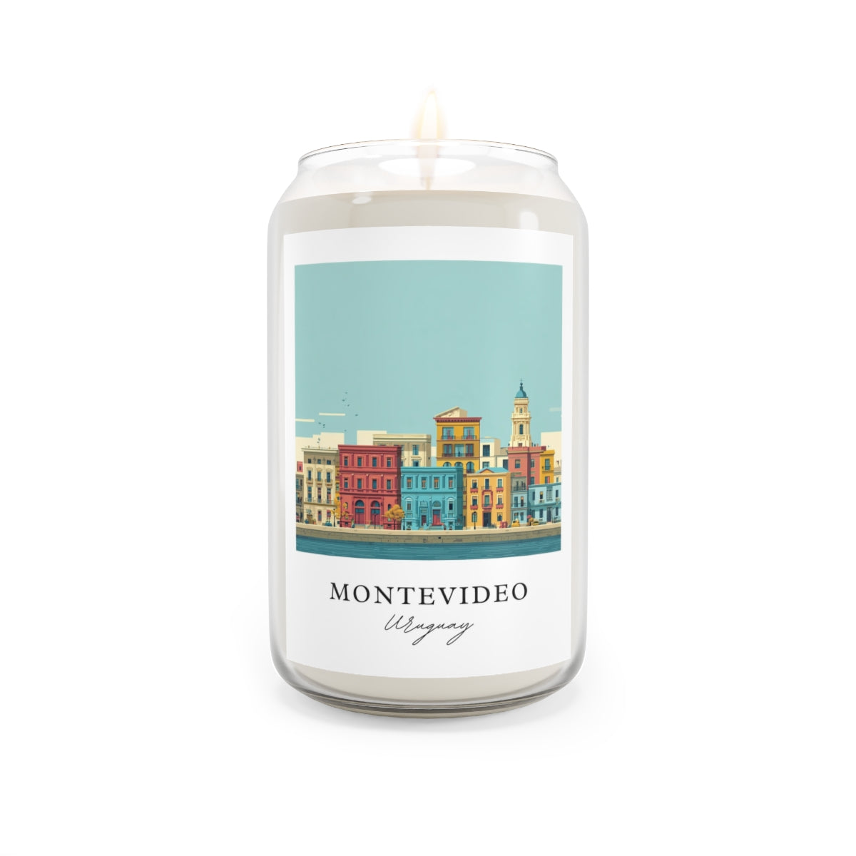 Montevideo, Uruguay scented soy candle