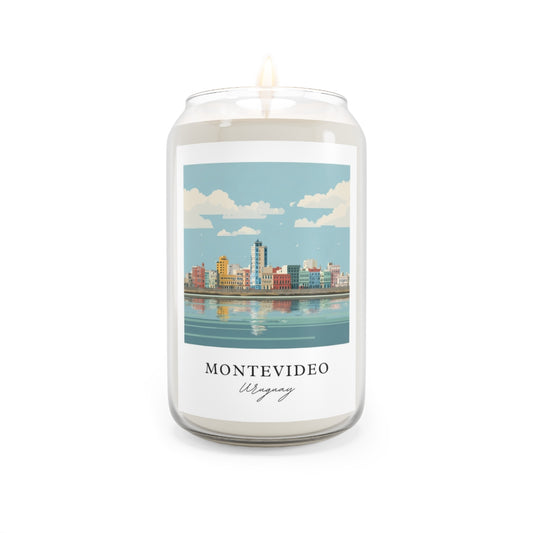 Montevideo, Uruguay scented soy candle