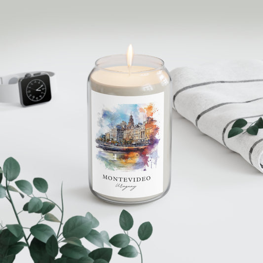 Montevideo, Uruguay scented soy candle