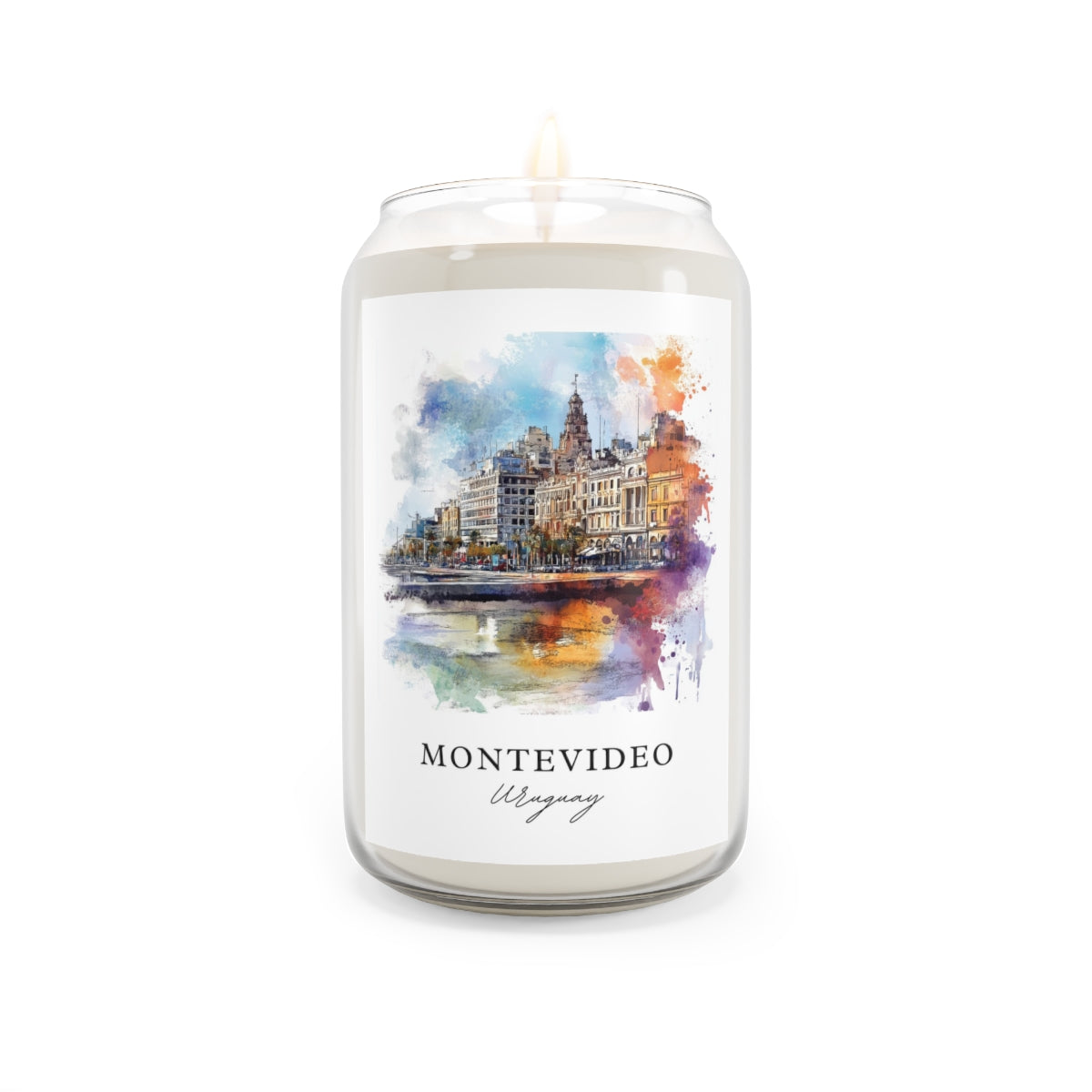 Montevideo, Uruguay scented soy candle