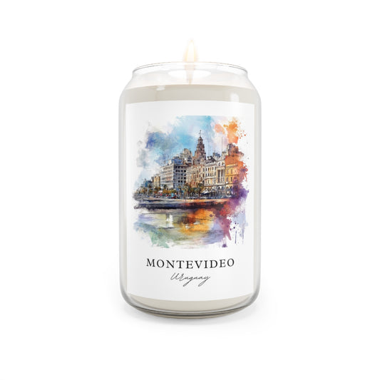 Montevideo, Uruguay scented soy candle