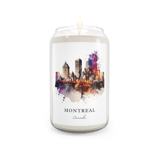 Montreal, Canada scented soy candle