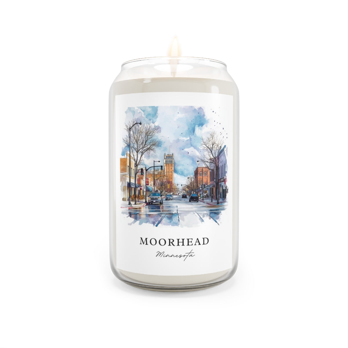 Moorhead, Minnesota scented soy candle