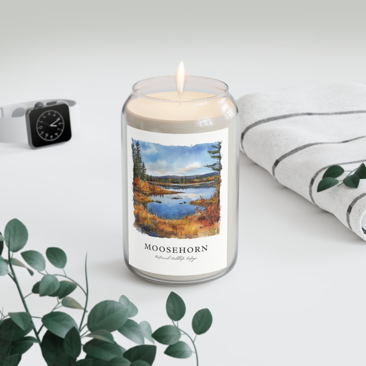 Moosehorn, National Wildlife Refuge scented soy candle