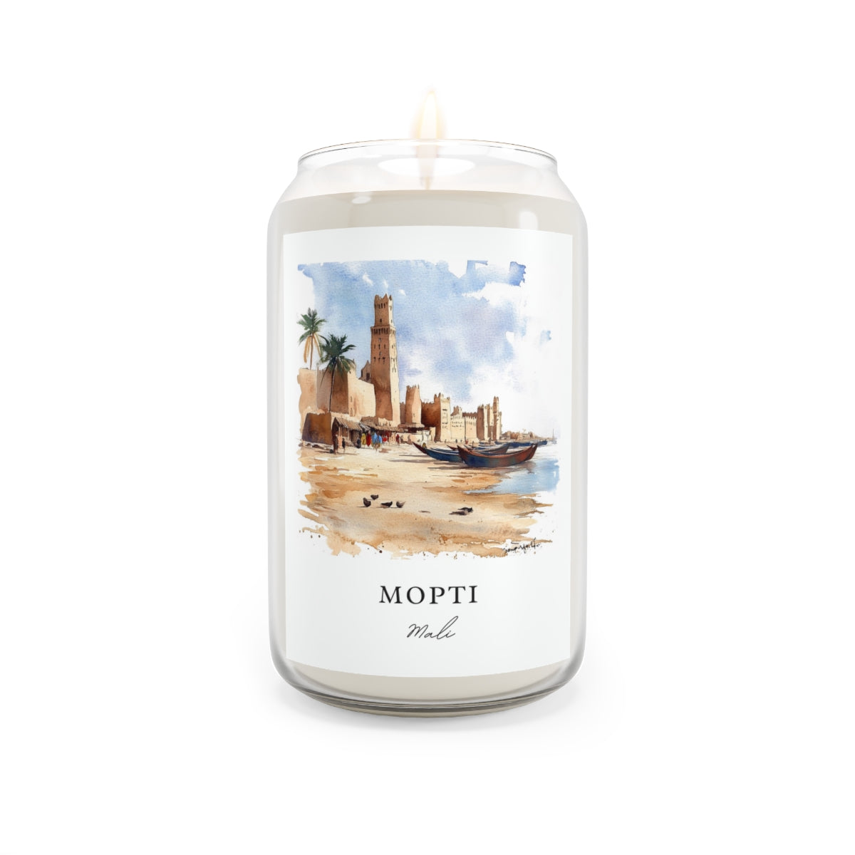 Mopti, Mali scented soy candle