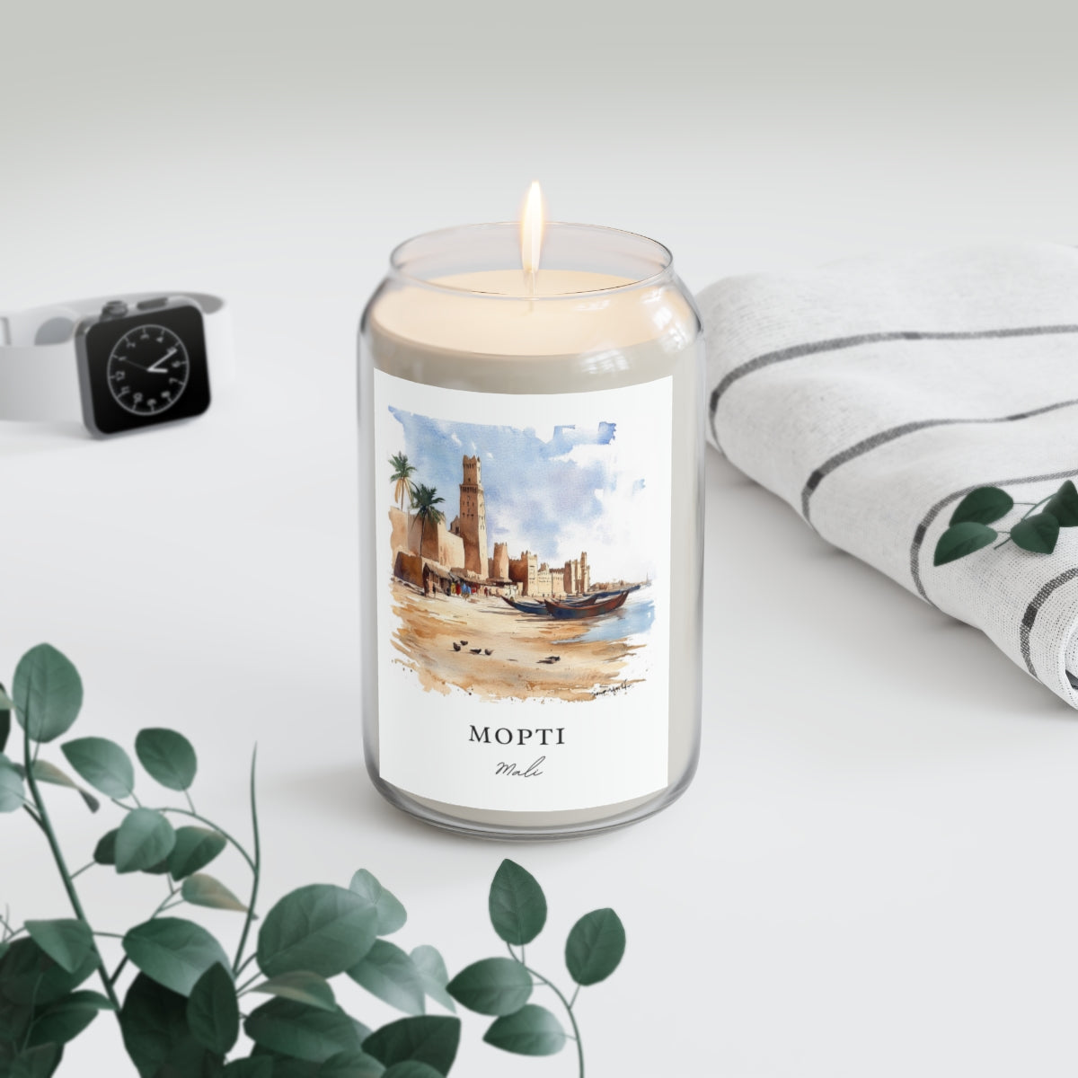 Mopti, Mali scented soy candle