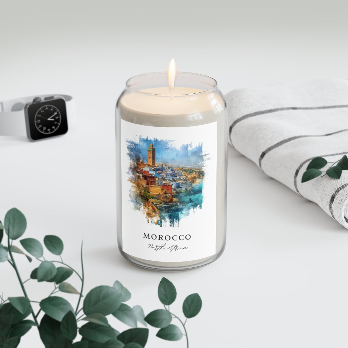 Morocco, North Africa scented soy candle