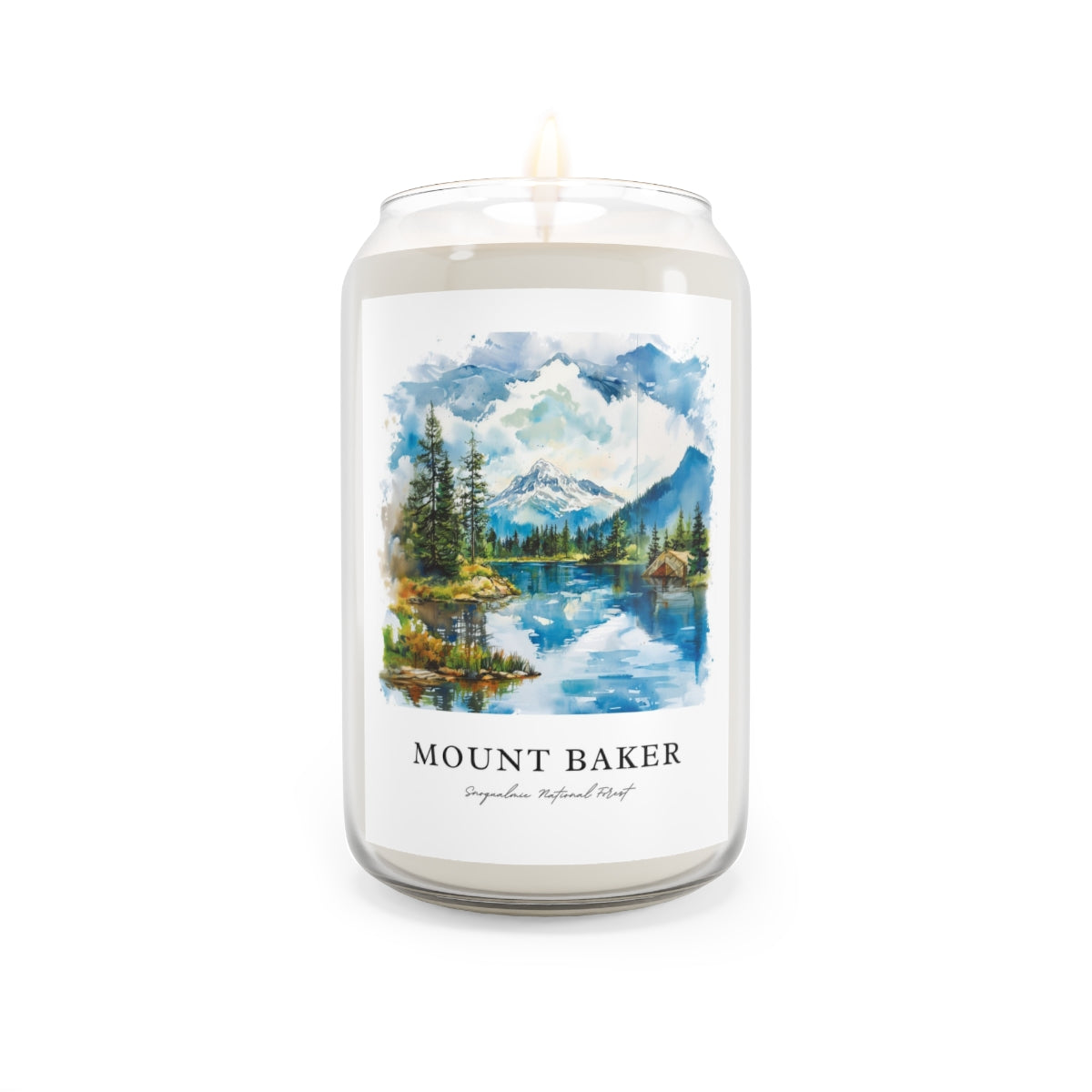 Mount Baker, Snoqualmie National Forest scented soy candle
