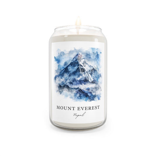 Mount Everest, Nepal scented soy candle