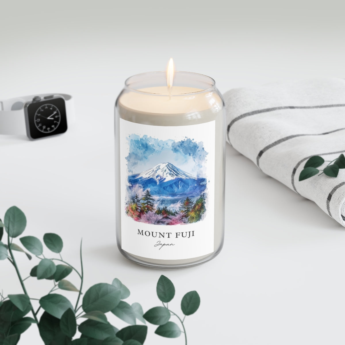 Mount Fuji, Japan scented soy candle