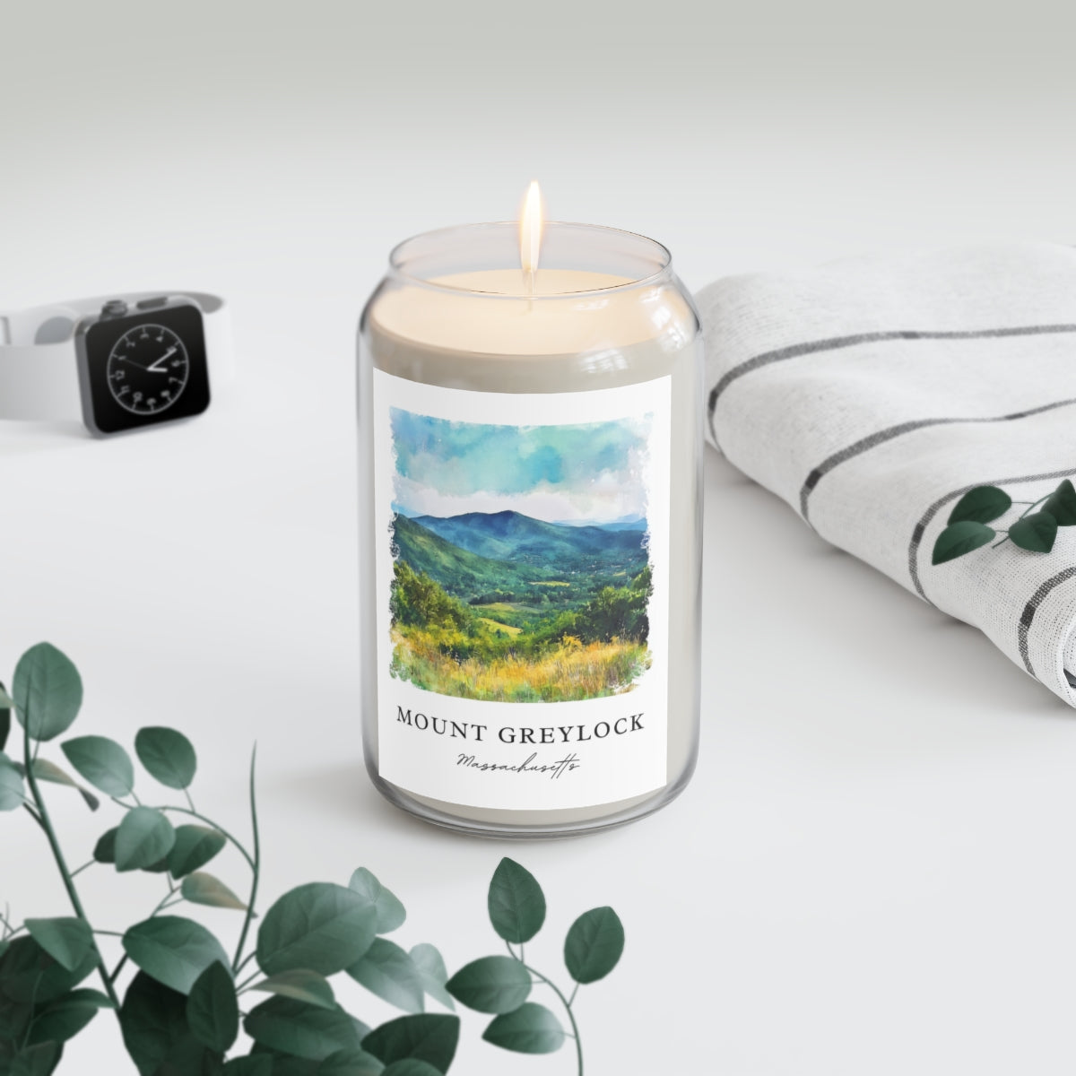 Mount Greylock, Massachusetts scented soy candle