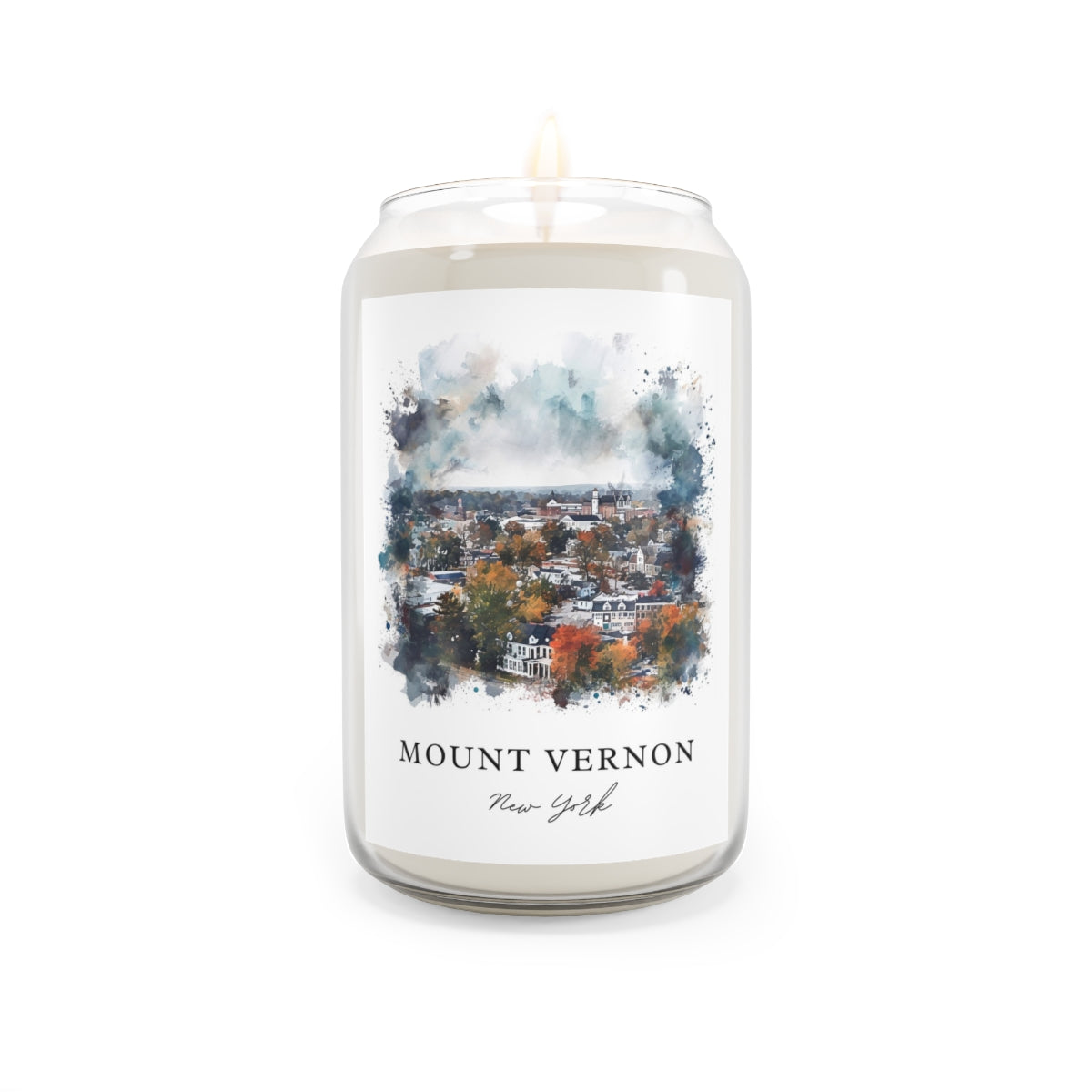 Mount Vernon, New York scented soy candle