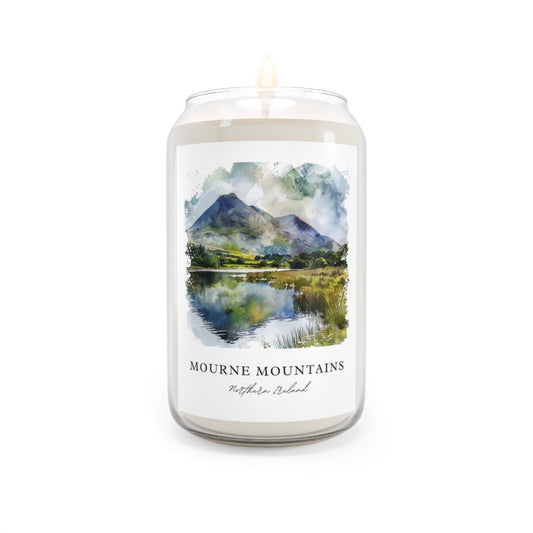 Mourne Mountains, Northern Ireland scented soy candle