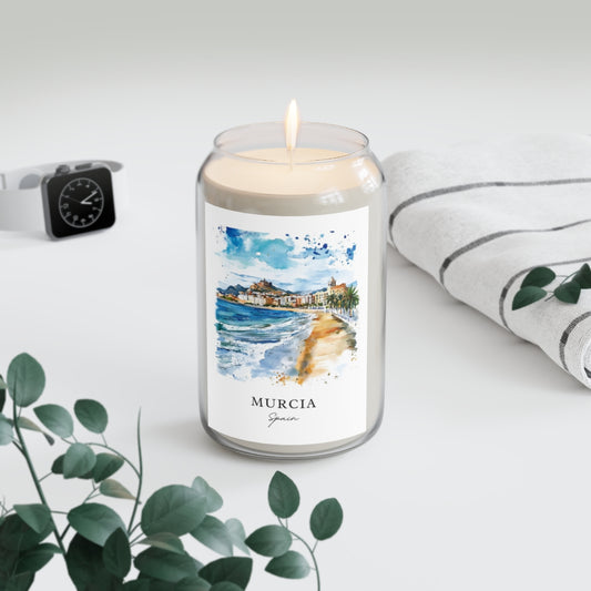 Murcia, Spain scented soy candle