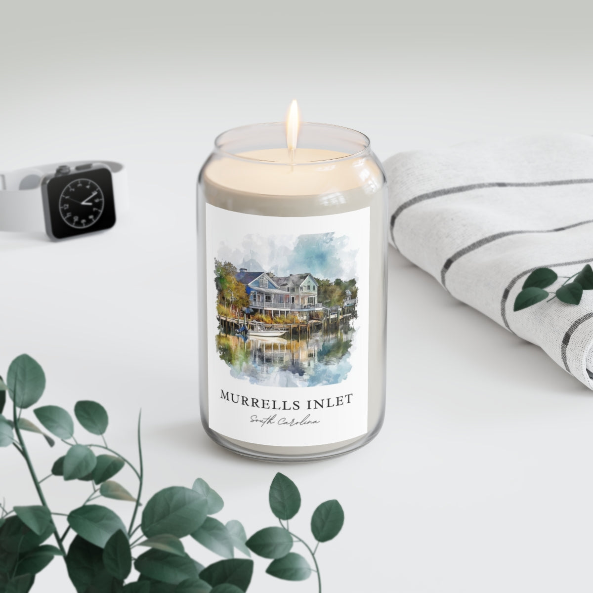 Murrells Inlet, South Carolina scented soy candle