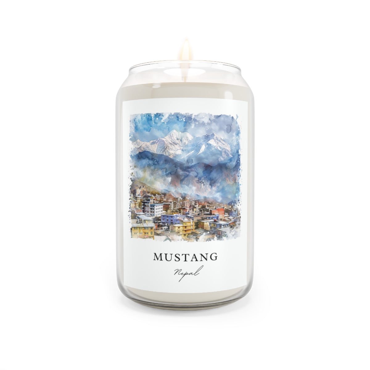 Mustang, Nepal scented soy candle