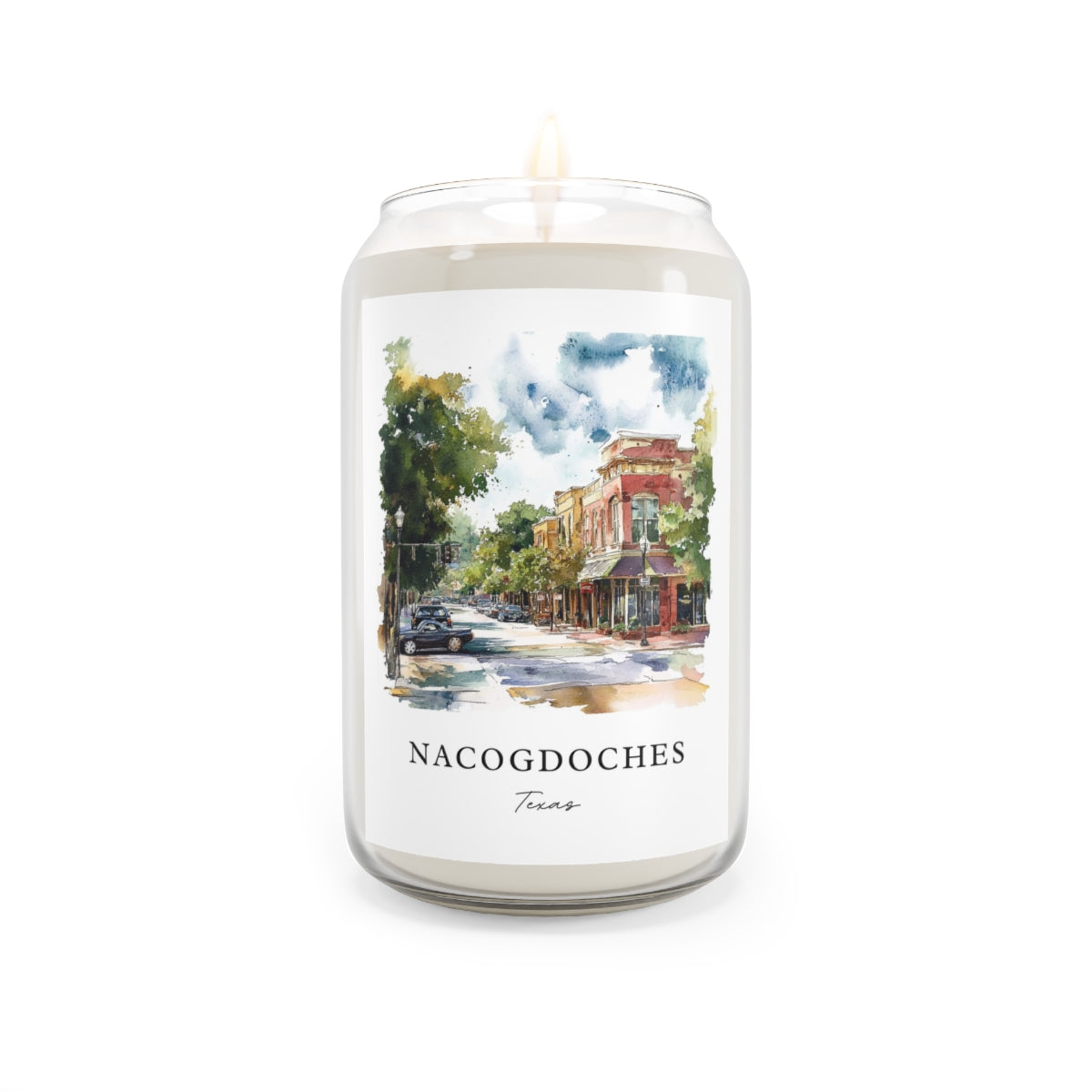 Nacogdoches, Texas scented soy candle