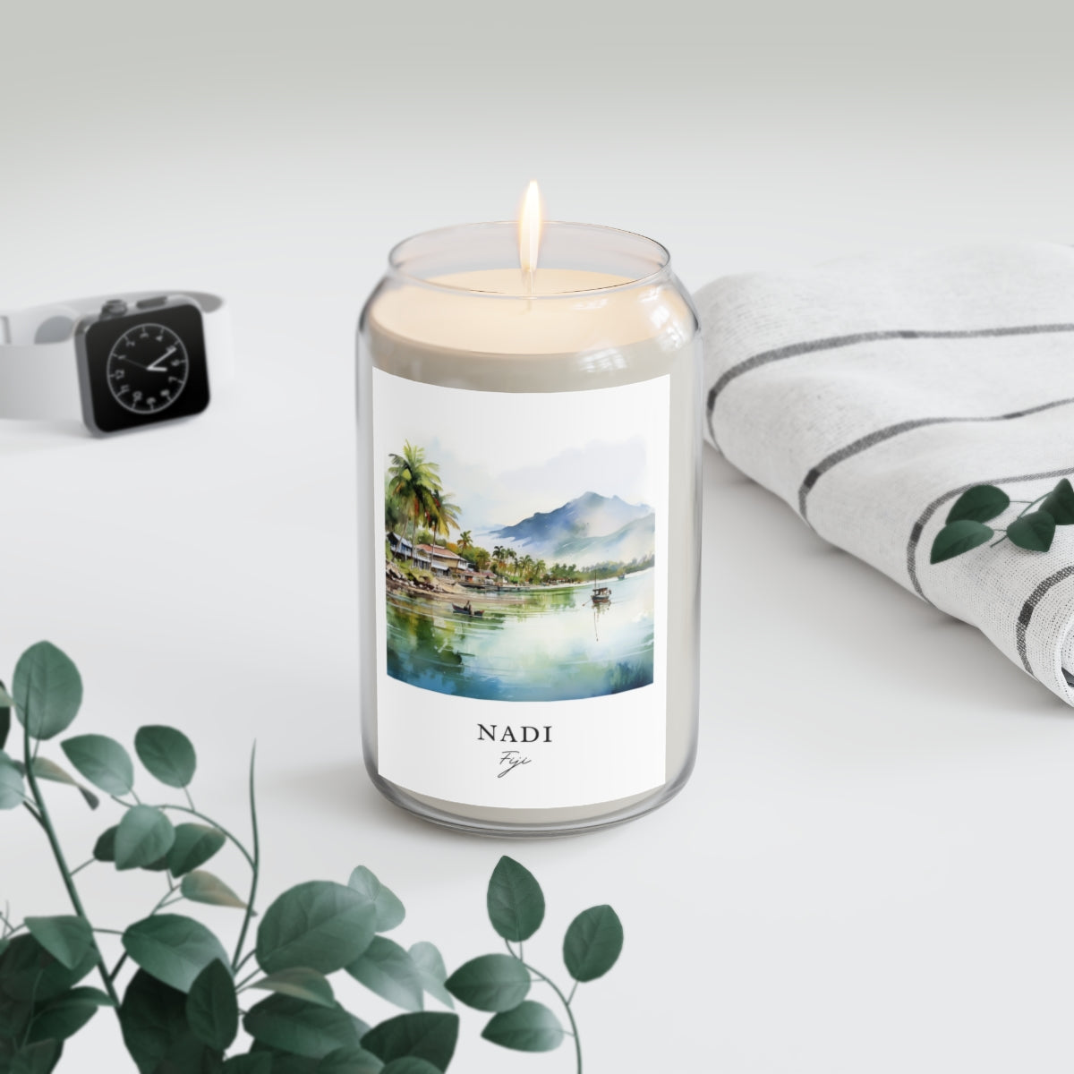 Nadi, Fiji scented soy candle