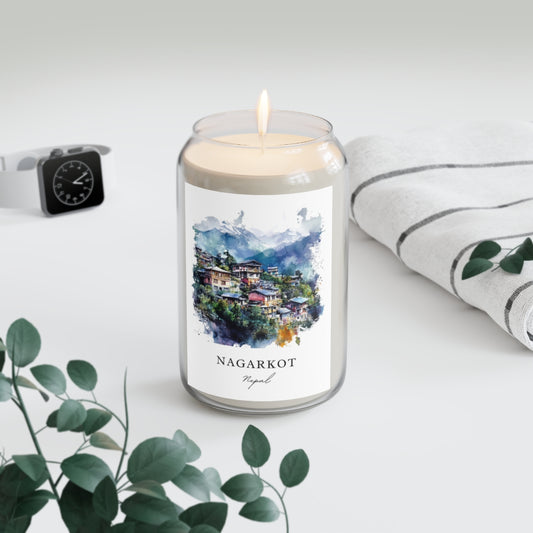 Nagarkot, Nepal scented soy candle