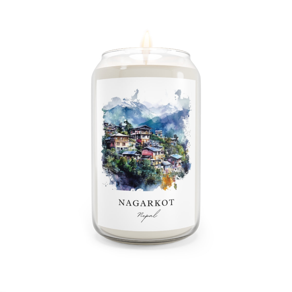 Nagarkot, Nepal scented soy candle