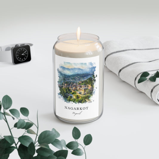 Nagarkot, Nepal scented soy candle