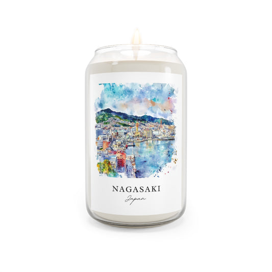Nagasaki, Japan scented soy candle