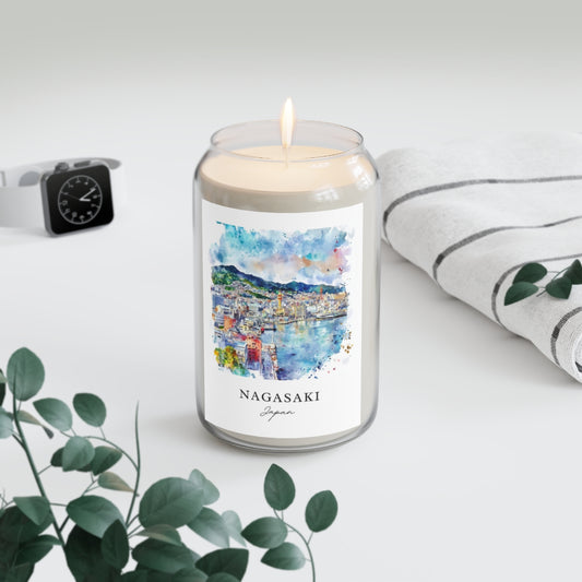 Nagasaki, Japan scented soy candle
