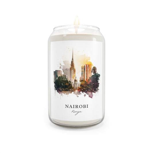 Nairobi, Kenya scented soy candle