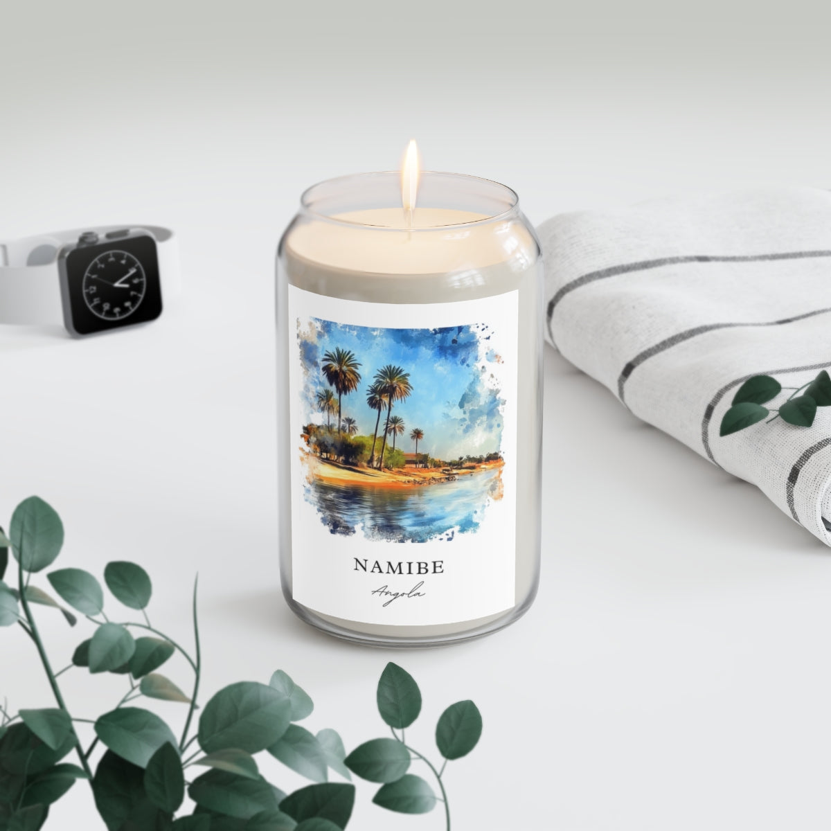 Namibe, Angola scented soy candle