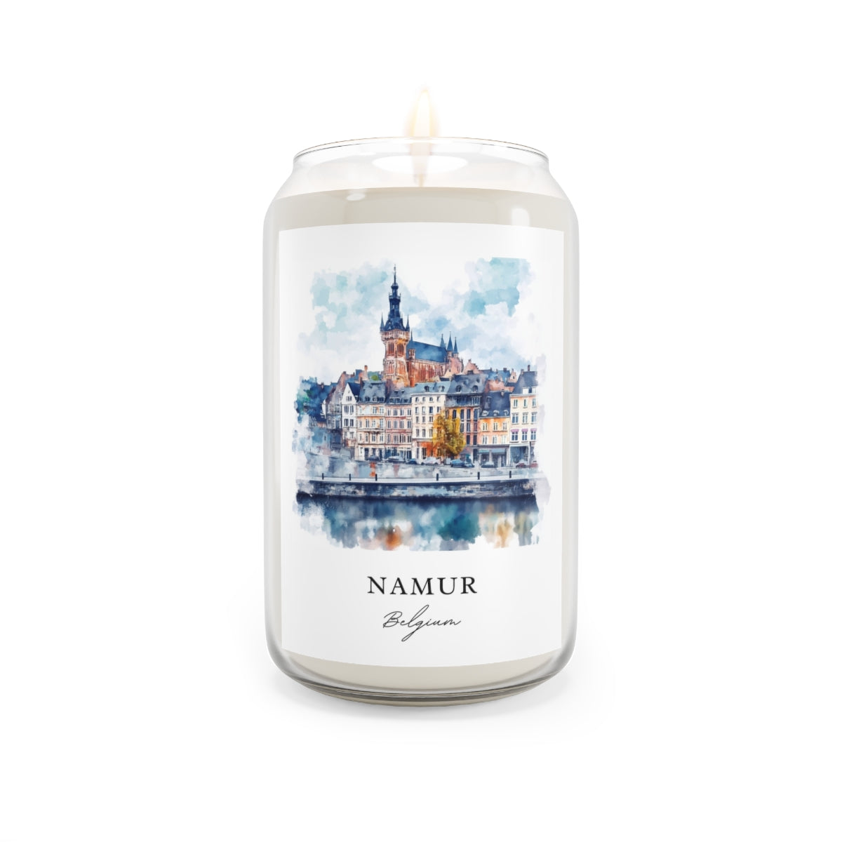 Namur, Belgium scented soy candle