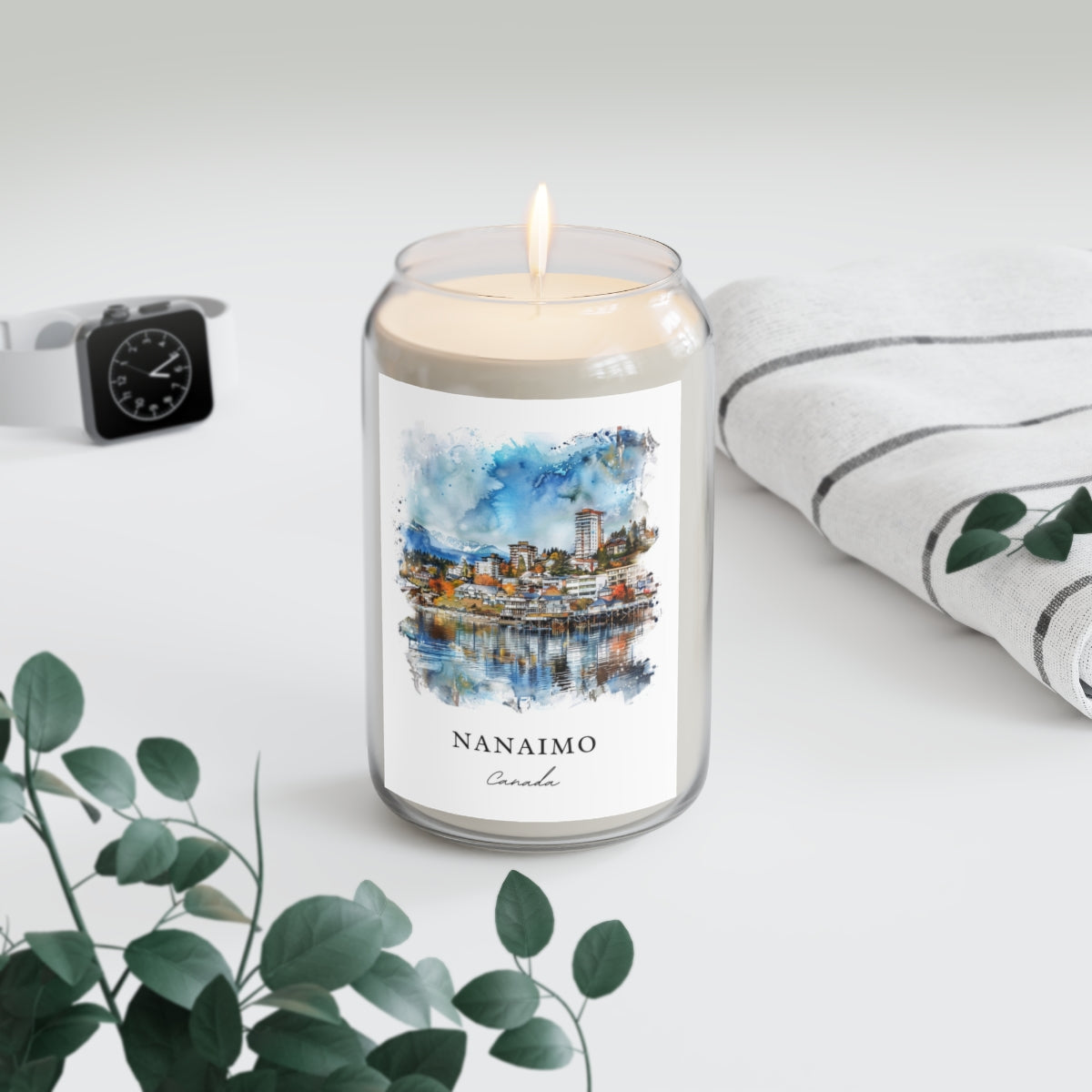 Nanaimo, Canada scented soy candle