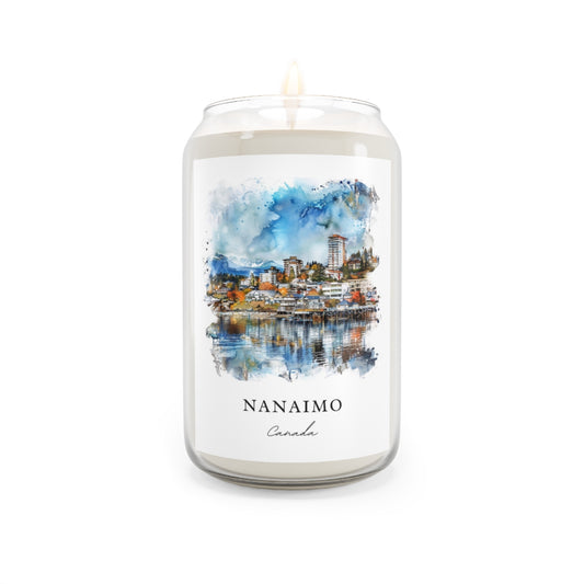 Nanaimo, Canada scented soy candle