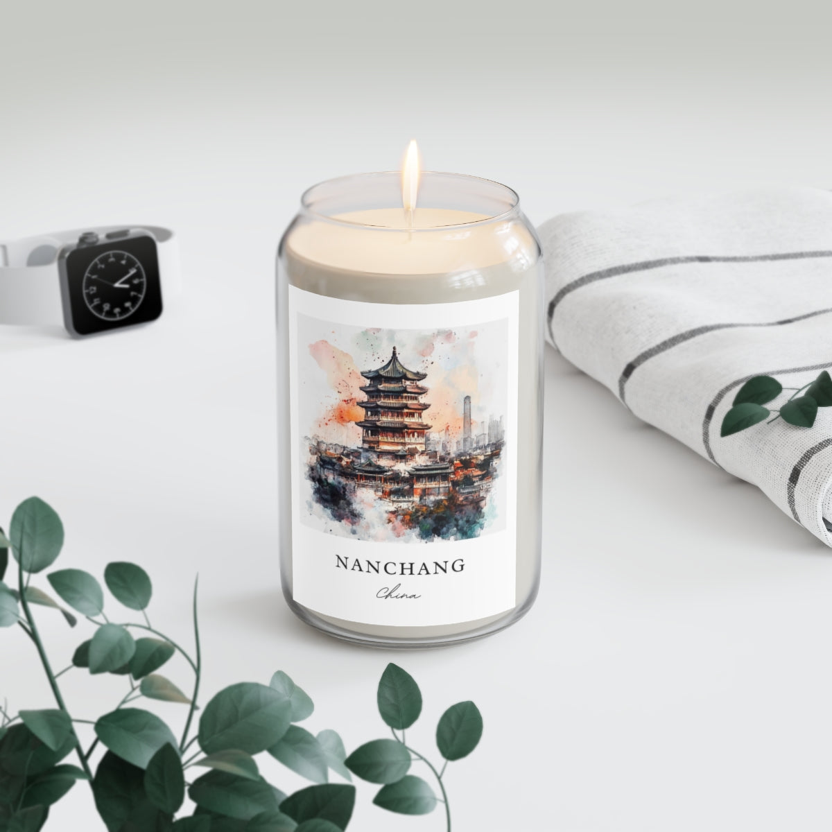 Nanchang, China scented soy candle