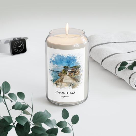 Naoshima, Japan scented soy candle