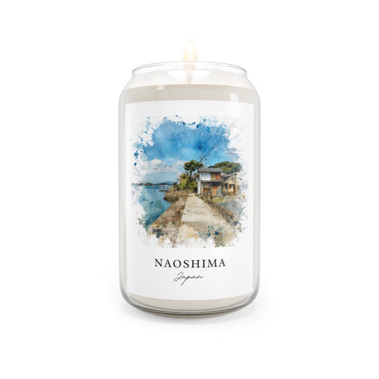Naoshima, Japan scented soy candle