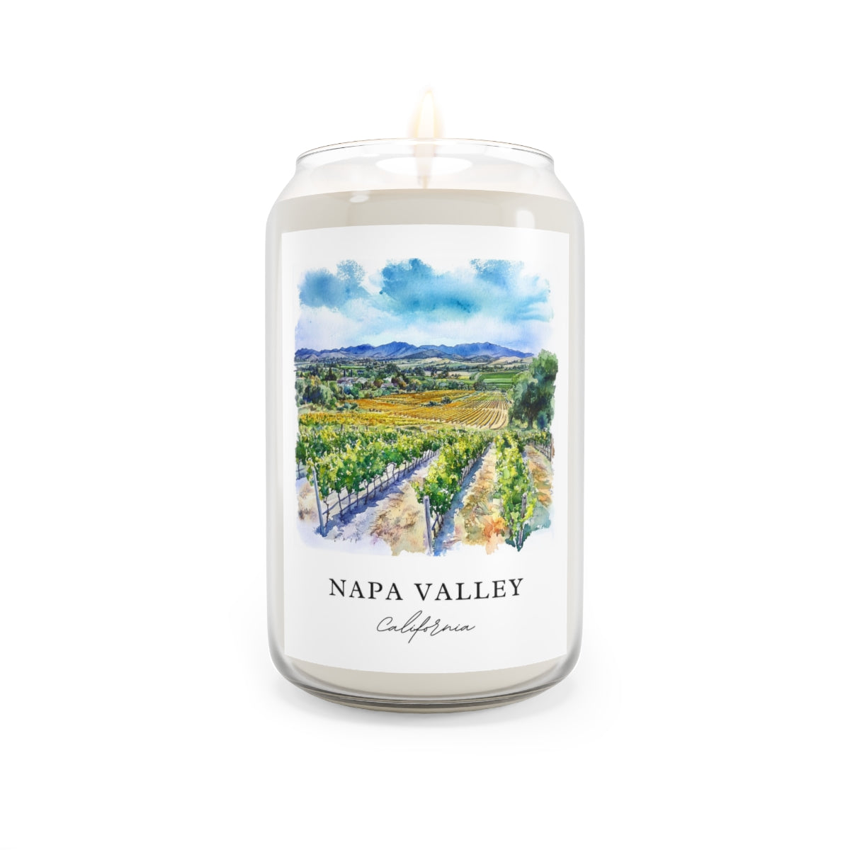 Napa Valley, California scented soy candle